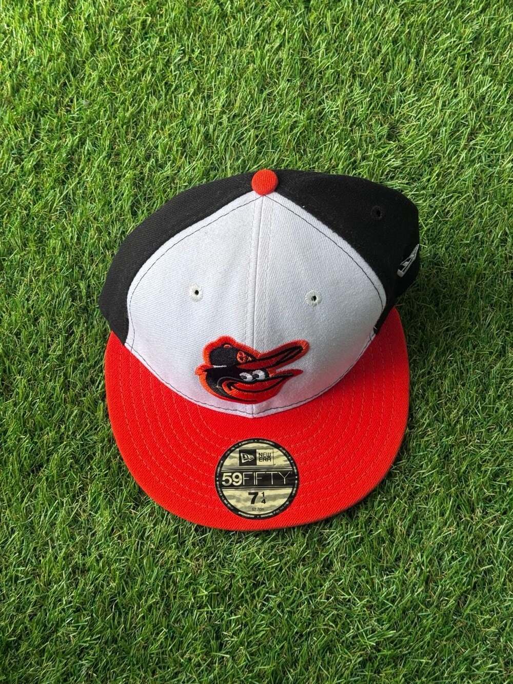 New Era 59FIFTY Baltimore Orioles Authentic Collection Fitted Hat Size 7 1/4